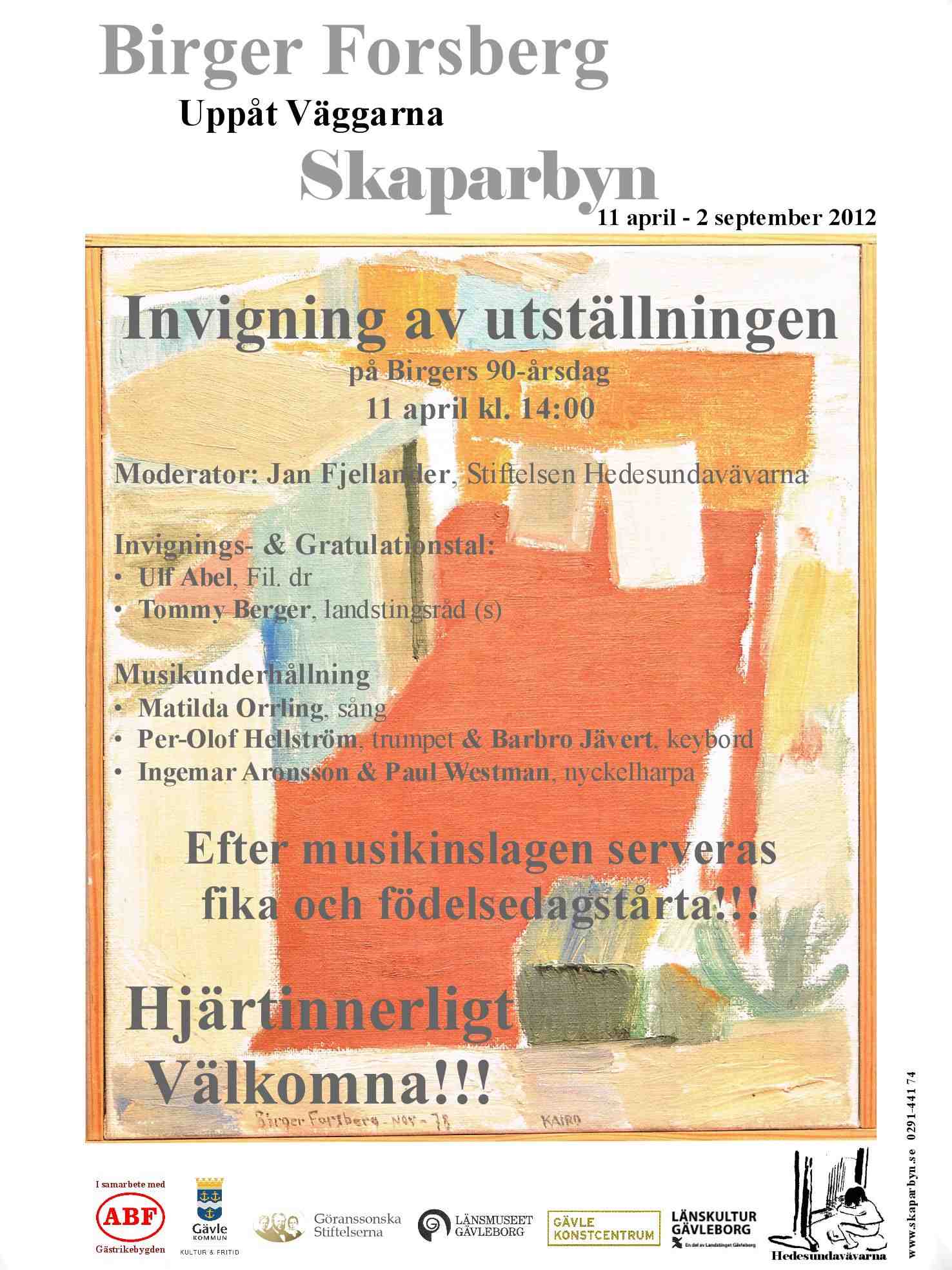 Birger Forsberg Affisch